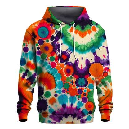 Retro Tie-Dye Jam Hoodie