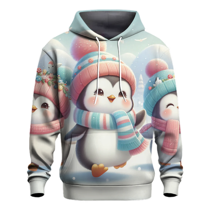 Merry Penguin Parade Hoodie