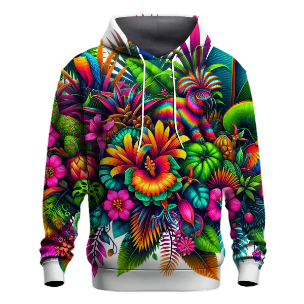 Electric Jungle Escape Hoodie