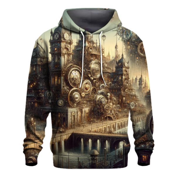 Victorian Steampunk Adventure Hoodie