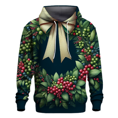 Festive Wreath Welcome Hoodie