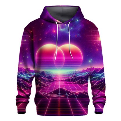 Cosmic Synthwave Adventure Hoodie