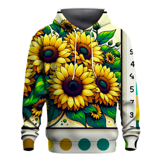 Colorful Sunflower Vibes Hoodie