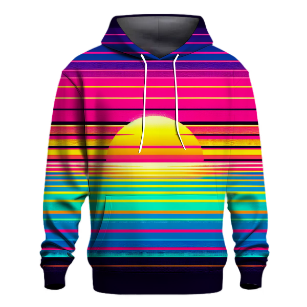 Retro Wave Gradient Hoodie