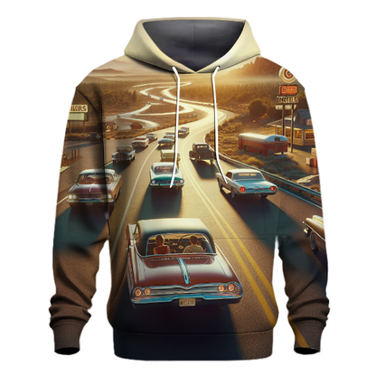 Classic 70s Road Trip Hoodie