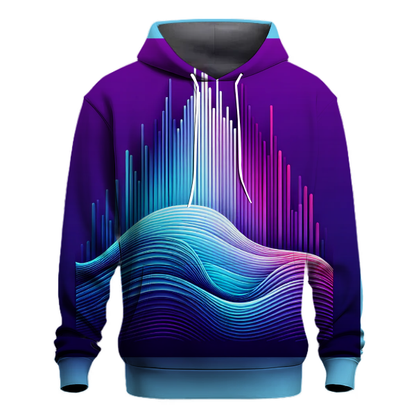 Electric Indigo Fade Hoodie