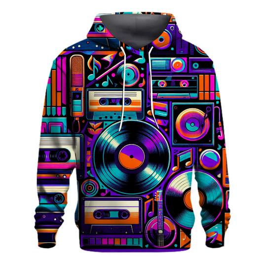 Classic 80s Music Icons Hoodie