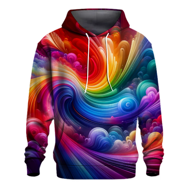 Rainbow Celebration Gradient Hoodie