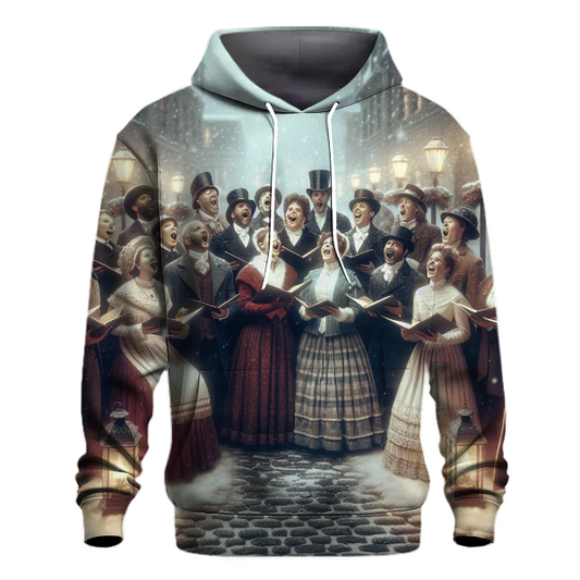 Antique Christmas Carols Hoodie