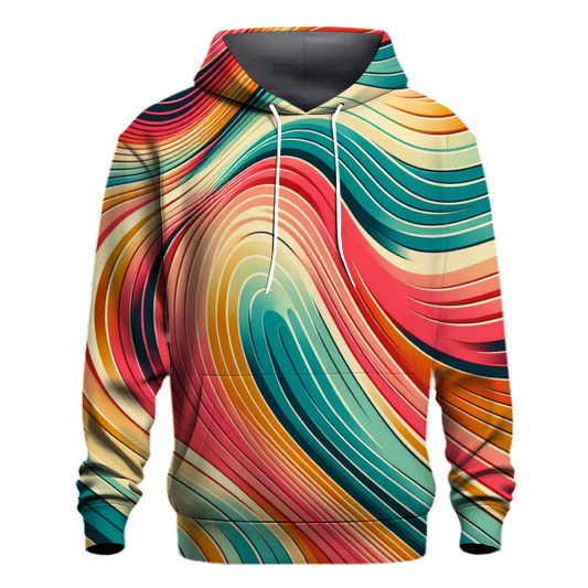 Funky Retro Gradient Hoodie