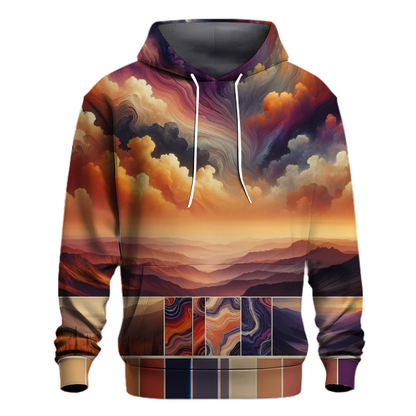 Desert Sunset Oasis Hoodie