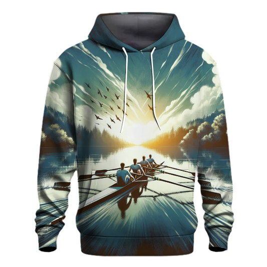 Rowing - Aquatic Harmony Hoodie