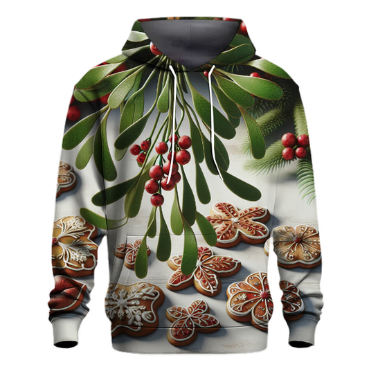 Mistletoe Kisses and Gingerbread Wishes Hoodie