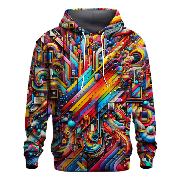 Bright Color Blast Hoodie