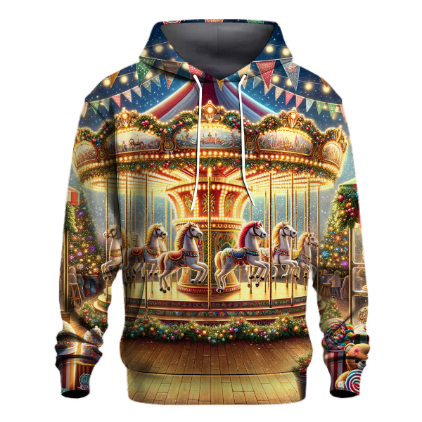 Magical Christmas Carousel Hoodie