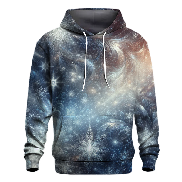 Glistening Ice Crystals Hoodie