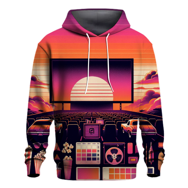 Sunset Drive-In Cinema Hoodie