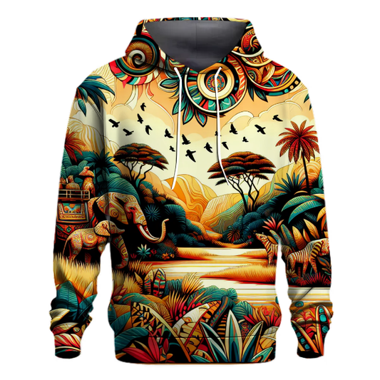 Exotic Tropical Safari Hoodie