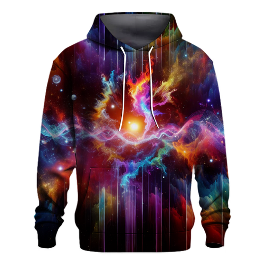 Cosmic Sound Waves Hoodie Graphic Hoodies