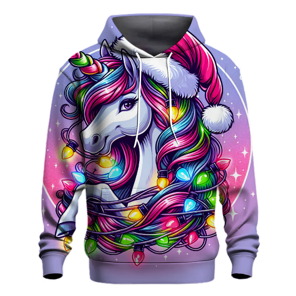 Magical Christmas Unicorn Hoodie