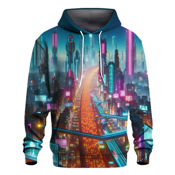 Cyberpunk Neon Lights Hoodie