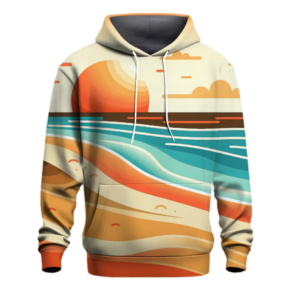 Sandy Beach Sunset Hoodie