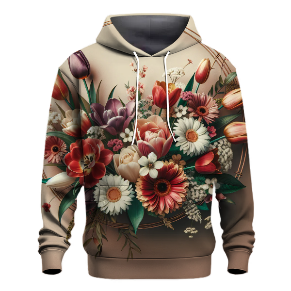 Radiant Floral Paradise Hoodie