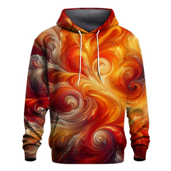 Fiery Phoenix Tie-Dye Hoodie