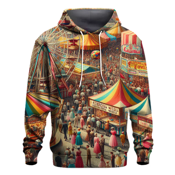 Vintage Carnival Magic Hoodie