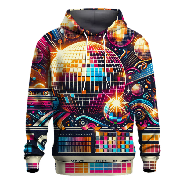 Neon Lights Disco Hoodie