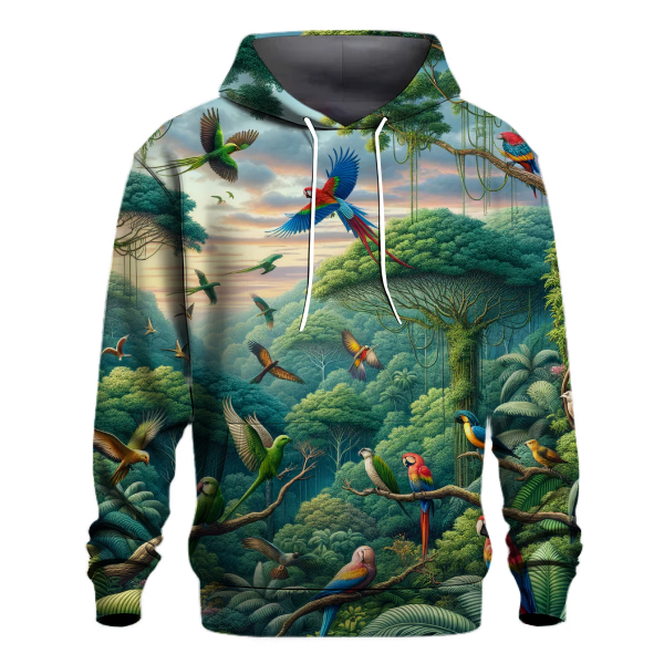 Whimsical Jungle Melody Hoodie