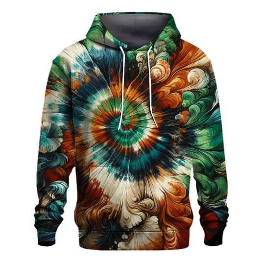 Jungle Dreams Tie-dye Design Hoodie