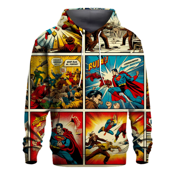 Vintage Comic Adventure Hoodie