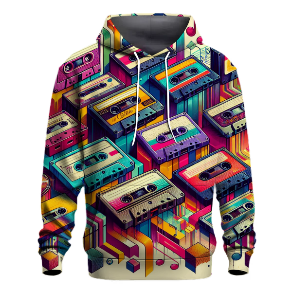 Vibrant Cassette Culture Hoodie