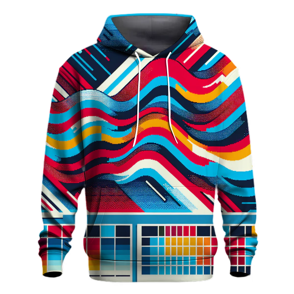 Pixel Wave Hoodie