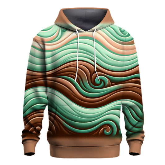 Choco Mint Gradient Hoodie