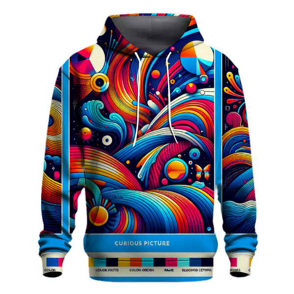 Wave Patterns Hoodie