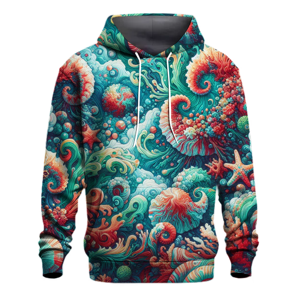 Dreamy Coral Reef Hoodie