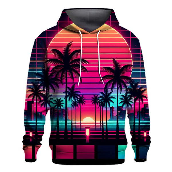 Miami Vice Nights Design Hoodie Hoodies Fashion