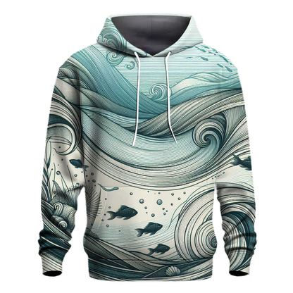 Oceanic Waves Harmony Hoodie