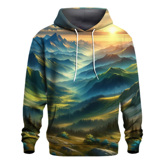 Artistic Mountain Escape Hoodie