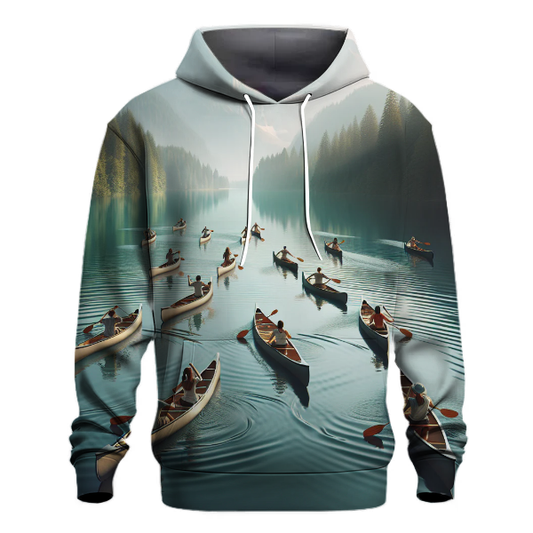 Canoeing Voyage Hoodie Custom Hoodies