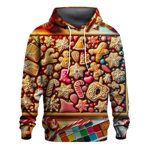 Frosted Gingerbread Delight Hoodie