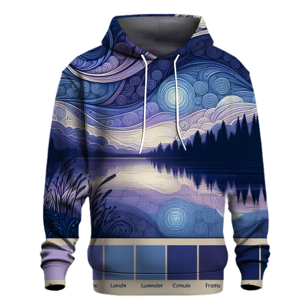 Twilight Reflections Tie-dye Design Hoodie Hoodie Styles