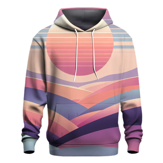 Peaceful Sunset Landscape Hoodie