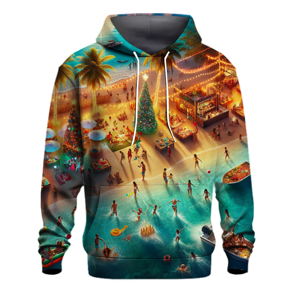 Christmas on a Tropical Island Hoodie