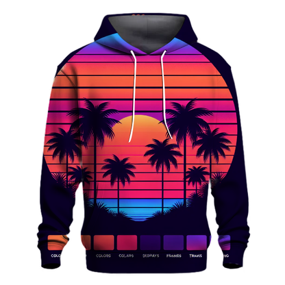 Neon Sunset Dreams Hoodie