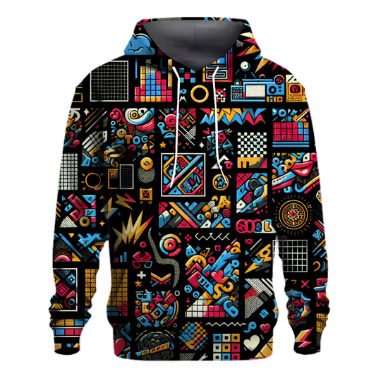 Graffiti Pop Fusion Hoodie