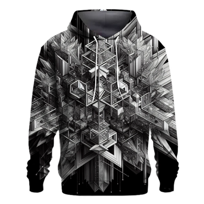 Geometric Crystal Formations Hoodie