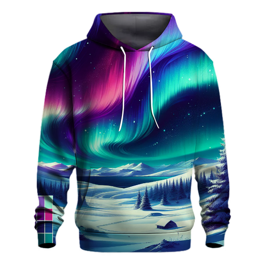 Glistening Aurora Lights Hoodie